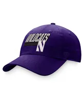 Men's Top of the World Purple Northwestern Wildcats Slice Adjustable Hat