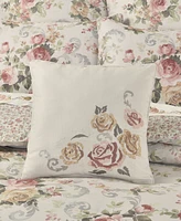 Royal Court Chablis Square Decorative Pillow, 16" L x 16" W