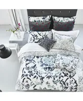 Designers Guild Cellini Graphite Queen Duvet Cover