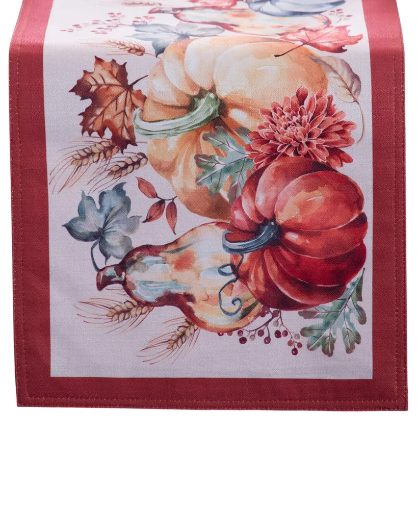 Elrene Autumn Leaves Fall Printed Napkins, Set of 8 - Multi