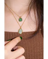 seree Puzzle - Jade stone pendant necklace