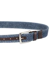 Tommy Bahama Men's Casual Textured Canvas Web Belt