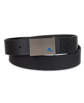 Tommy Bahama Men's Plaque Buckle Casual Stretch Golf Belt