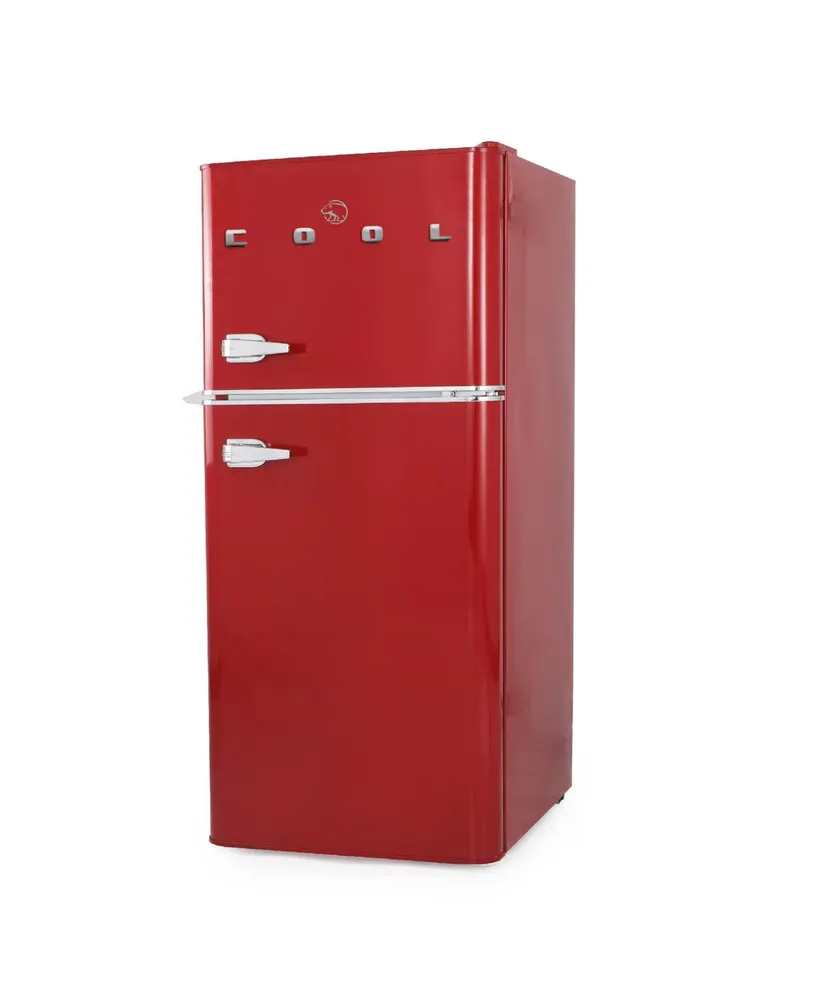 Commercial Cool 4.5 Cu. Ft. Tm Retro Refrigerator,Red