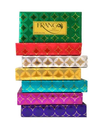 Frango Chocolates 1 3 Lb Holiday Wrapped Box Of Chocolate Collection