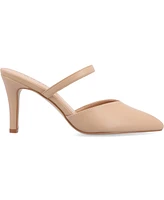 Journee Collection Women's Yvon Pointed Toe Slip On Pumps