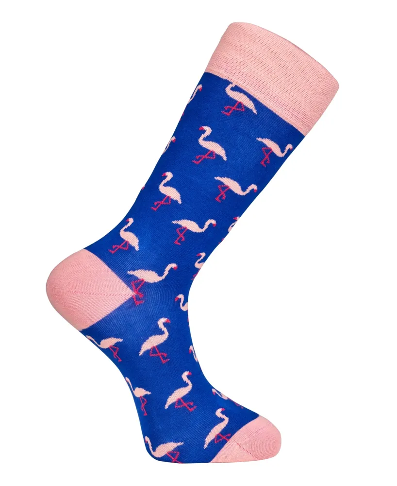 Love Sock Company Men's Hawaii Novelty Luxury Crew Socks Bundle Fun Colorful with Seamless Toe Design, Pack of 3
