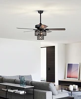 Hasna 52" 4-Light Indoor Ceiling Fan with Light Kit and Remote