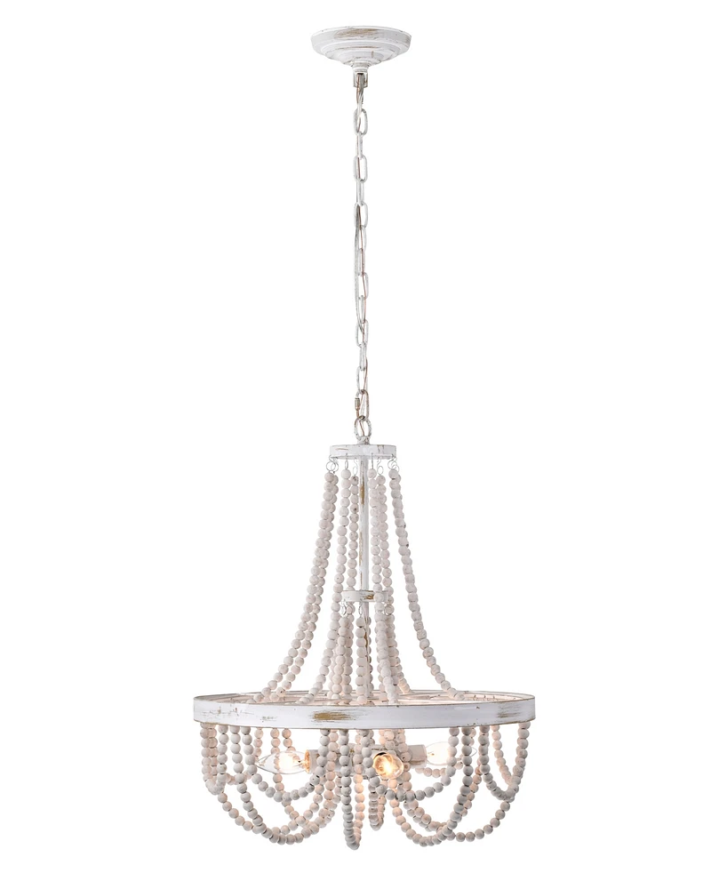 Valentinas 18" 4-Light Indoor Chandelier with Light Kit