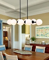 Yannick 38" 8-Light Indoor Chandelier with Light Kit