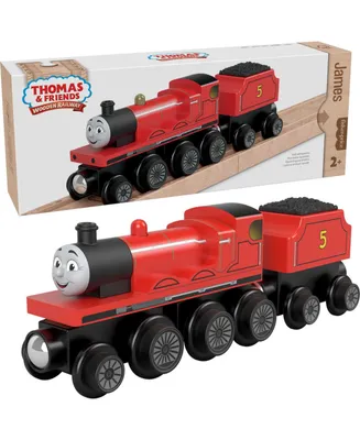 Fisher Price Thomas and Friends Wooden Railway, James Engine and Coal-Car - Multi
