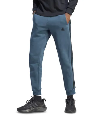 adidas Men's Essentials 3-Stripes Regular-Fit Fleece Joggers