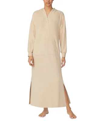 Sanctuary Women's Hooded Brushed Knit Tunic Nightgown
