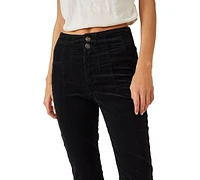 Free People Women's Jayde Corduroy Flare-Leg Pants