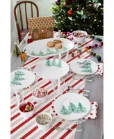 Vietri Melamine Lastra Holiday Oval Platter 18''