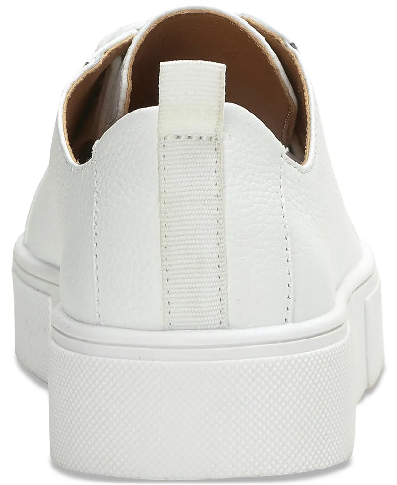 Lucky Brand Women's Zamilio Lace-Up Low-Top Leather Sneakers