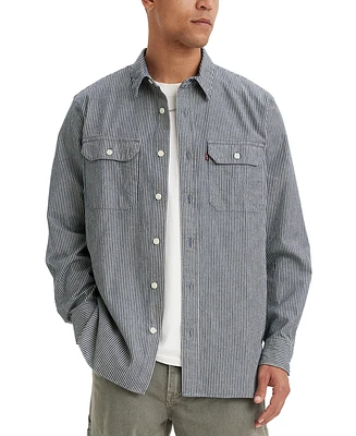 Levi's Men's Worker Relaxed-Fit Button-Down Shirt, Created for Macy's