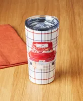 Cambridge Red Plaid Truck Insulated Tumbler, 20 oz