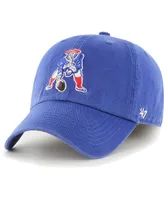 Men's '47 Brand Royal New England Patriots Gridiron Classics Franchise Legacy Fitted Hat