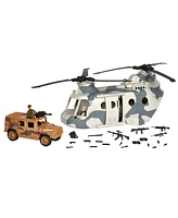 True Heroes Helicopter Transporter Playset, Created for You by Toys R Us