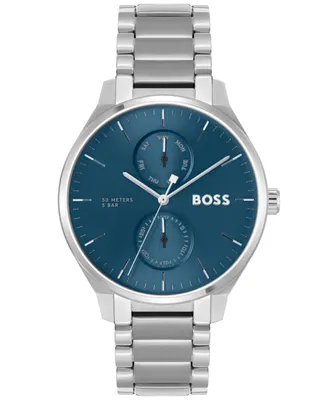 Hugo Boss Men's Tyler Quartz Multifunction Stainless Steel Watch 43mm