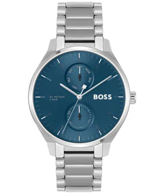 Boss Men's Tyler Quartz Multifunction Stainless Steel Watch 43mm