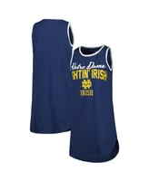 Women's Concepts Sport Navy Notre Dame Fighting Irish Tank Nightshirt