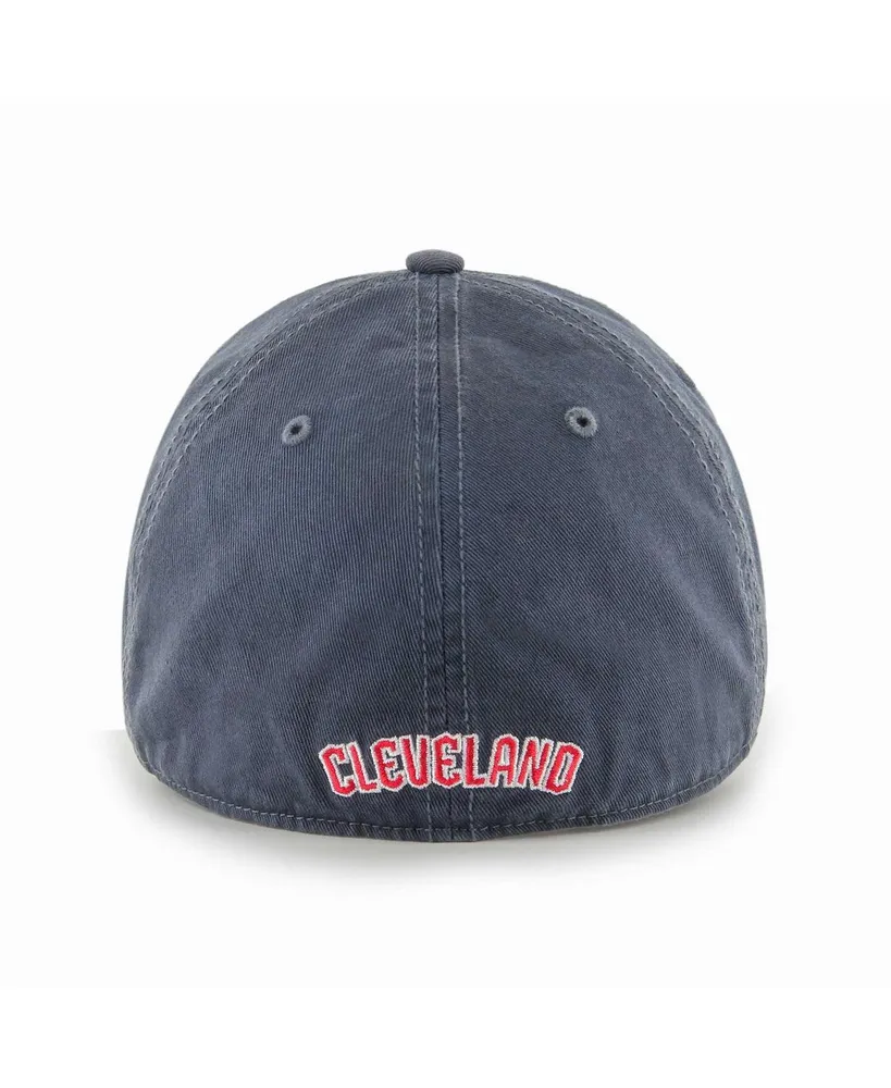 Men's '47 Brand Navy Cleveland Guardians Franchise Logo Fitted Hat