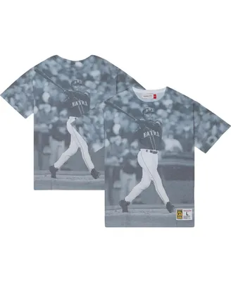 Men's Mitchell & Ness Ken Griffey Jr. Seattle Mariners Cooperstown Collection Highlight Sublimated Player Graphic T-shirt