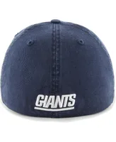 Men's '47 Brand Navy New York Giants Gridiron Classics Franchise Legacy Fitted Hat