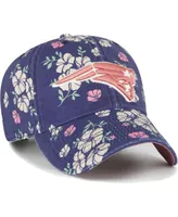 Women's '47 Brand Navy New England Patriots Primrose Clean Up Adjustable Hat