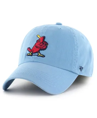 Men's '47 Brand Light Blue St. Louis Cardinals Cooperstown Collection Franchise Fitted Hat