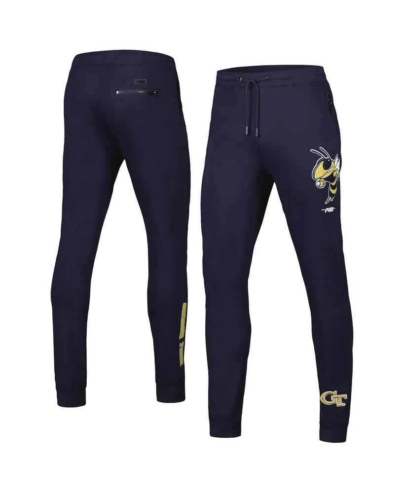 Men's Pro Standard Navy Georgia Tech Yellow Jackets Classic Dk Jogger Pants