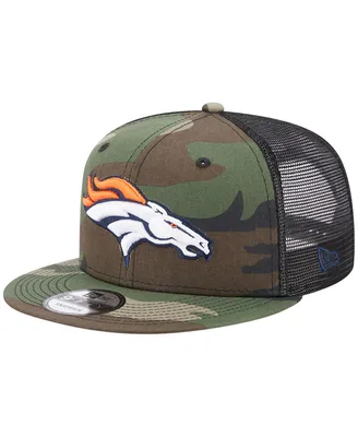 Men's New Era Camo Denver Broncos Classic Trucker 9FIFTY Snapback Hat