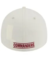 Men's New Era Cream Washington Commanders Classic 39THIRTY Flex Hat