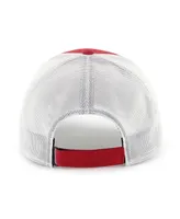 Men's '47 Brand Red Cincinnati Reds Disburse Mvp Trucker Adjustable Hat