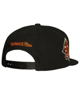Men's Mitchell & Ness Black San Francisco Giants Cooperstown Collection True Classics Snapback Hat
