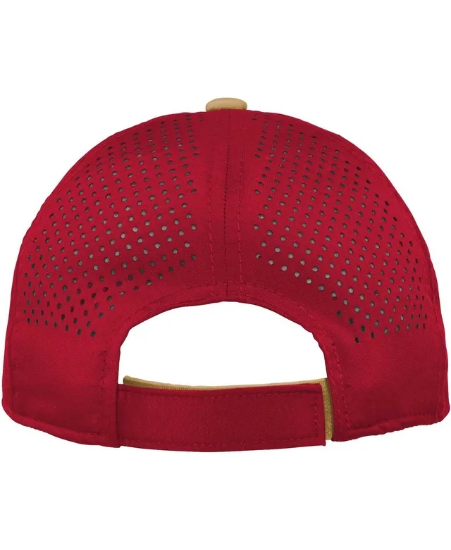 San Francisco 49ers Preschool Jacquard Tassel Knit Hat with Pom -  Scarlet/Gold