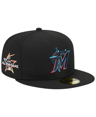 Men's New Era Black Miami Marlins 2017 Mlb All-Star Game Team Color 59FIFTY Fitted Hat