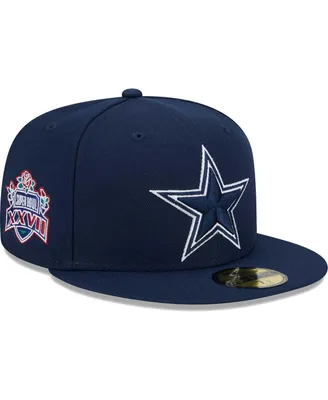 Men's New Era Navy Dallas Cowboys Main Patch 59FIFTY Fitted Hat