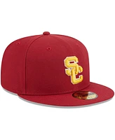 Men's New Era Cardinal Usc Trojans Evergreen 59FIFTY Fitted Hat
