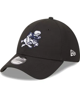 Men's New Era Black Dallas Cowboys Retro Joe Main 39THIRTY Flex Hat