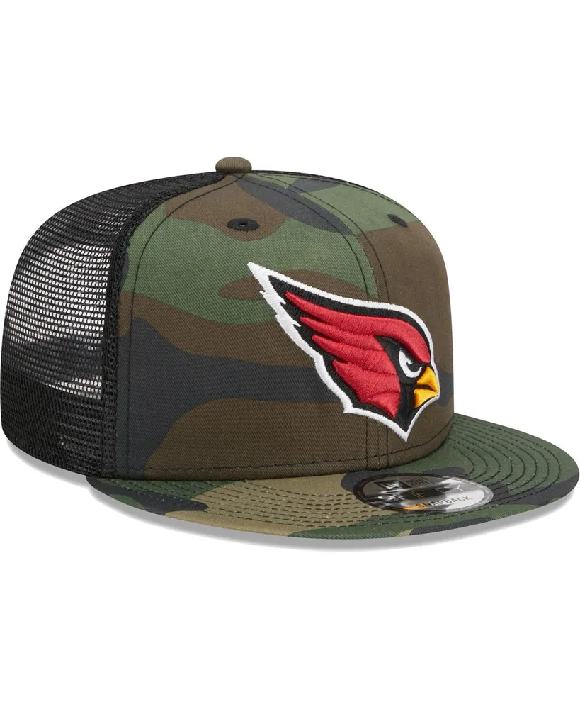 Men's New Era Camo Arizona Cardinals Main Trucker 9FIFTY Snapback Hat