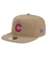 Men's New Era Khaki Chicago Cubs Golfer Adjustable Hat