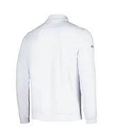 Men's Barstool Golf White 3M Open Quarter-Zip Top