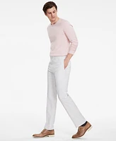 Calvin Klein Men's Slim-Fit Solid White Pants