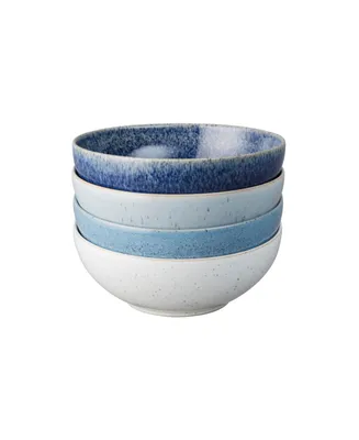 Denby Studio Blue Cereal Bowls, Set of 4