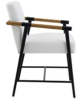 Abbyson Living Parker 31.5" Stain-Resistant Fabric Dining Chair