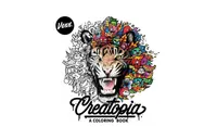 Creatopia- A Coloring Book by Vexx