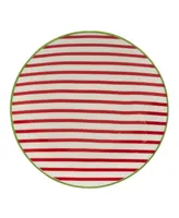 Certified International Holiday Fun 6" Canape Plates Set of 6, Service for 6